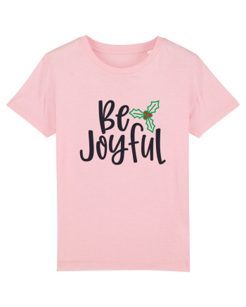 Be Joyful Xmas Cotton Pink