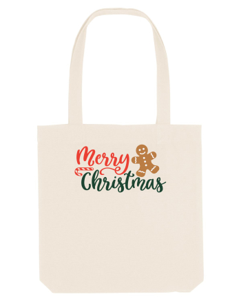 Merry Christmas Gingerbread Natural