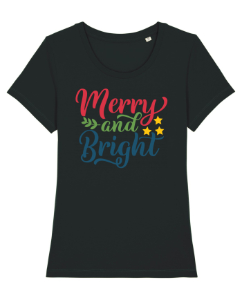Merry and Bright Black