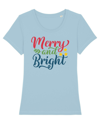 Merry and Bright Sky Blue