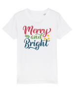 Merry and Bright Tricou mânecă scurtă  Copii Mini Creator