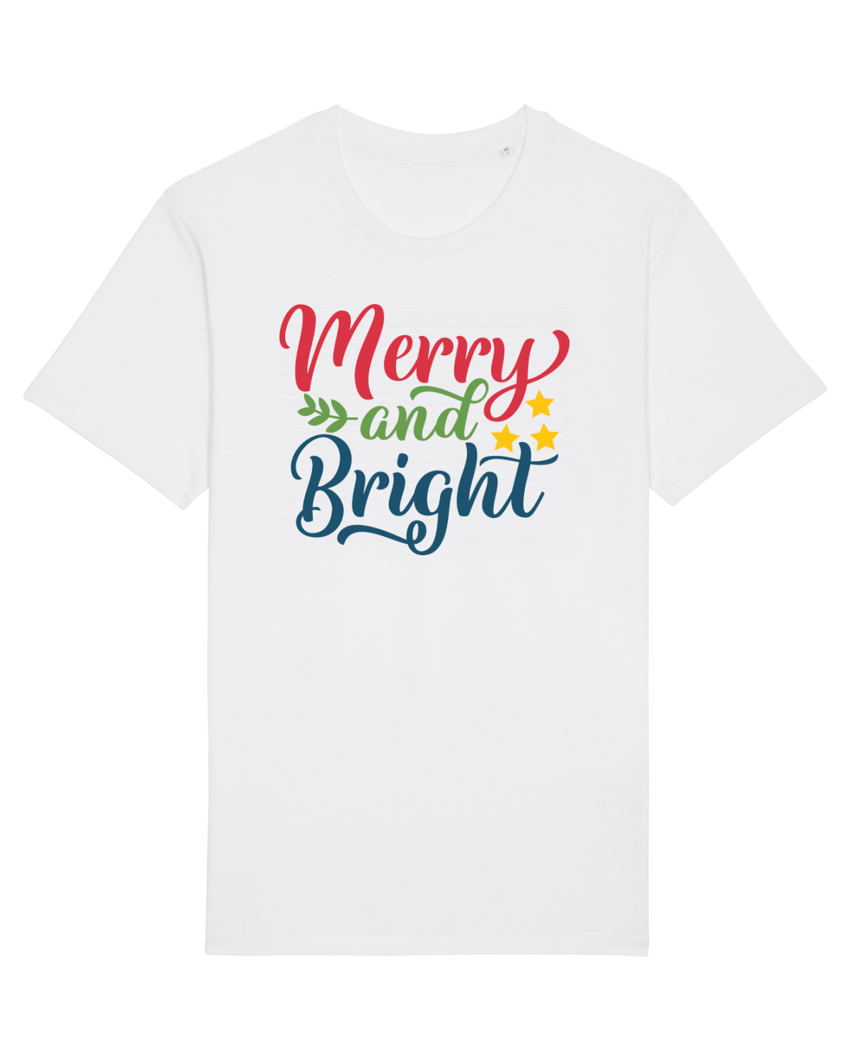 Tricou mânecă scurtă Unisex Rocker White