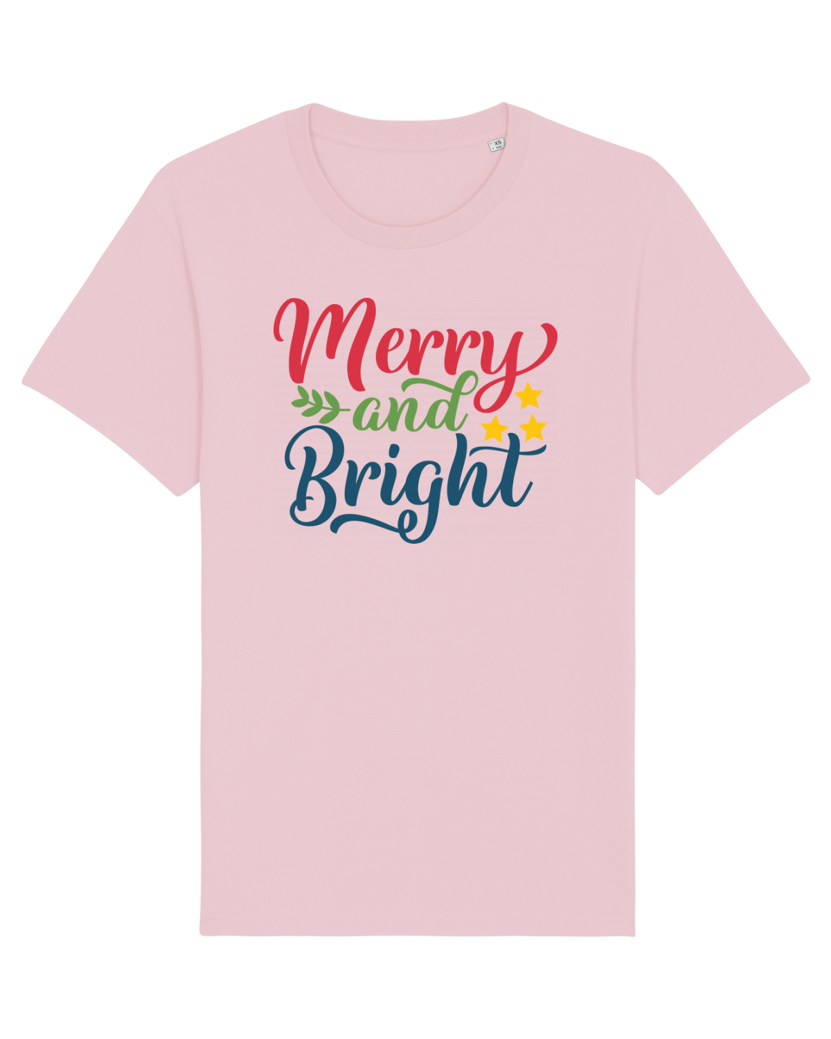 Tricou mânecă scurtă Unisex Rocker Cotton Pink