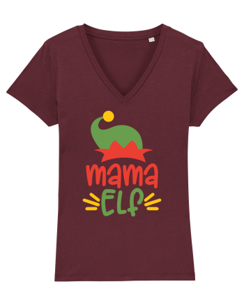 Mama Elf Burgundy