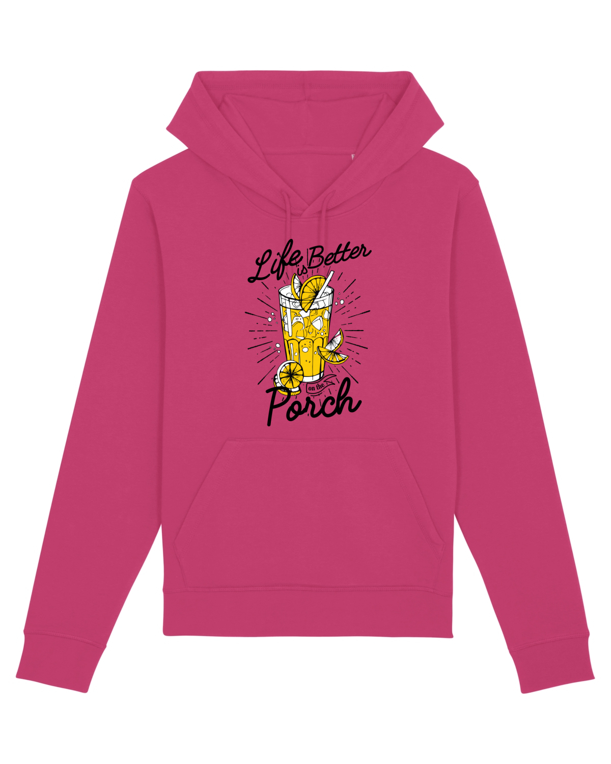 Hanorac Unisex Drummer Raspberry