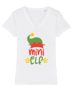 Mini Elf Tricou mânecă scurtă guler V Damă Evoker