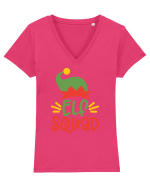 Elf Squad Tricou mânecă scurtă guler V Damă Evoker