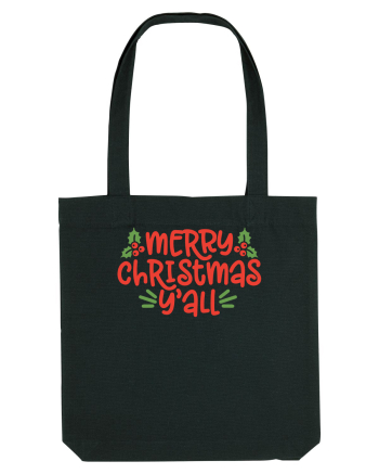 Merry Christmas Yall Black
