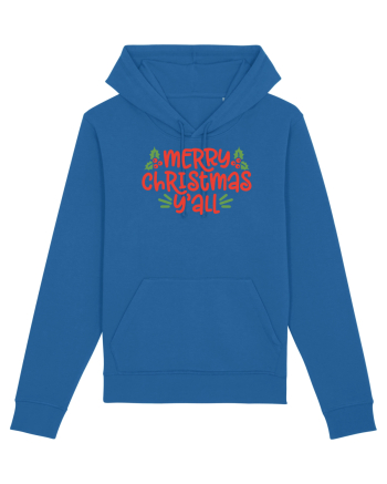 Merry Christmas Yall Royal Blue