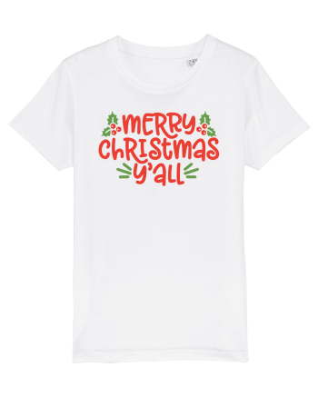 Merry Christmas Yall White