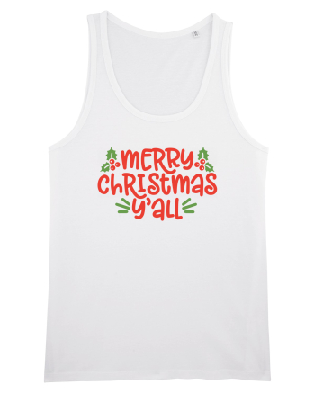 Merry Christmas Yall White