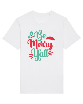 Be Merry Yall White