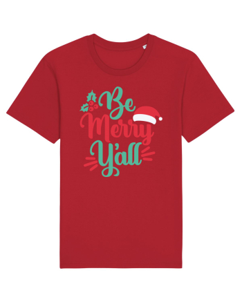 Be Merry Yall Red