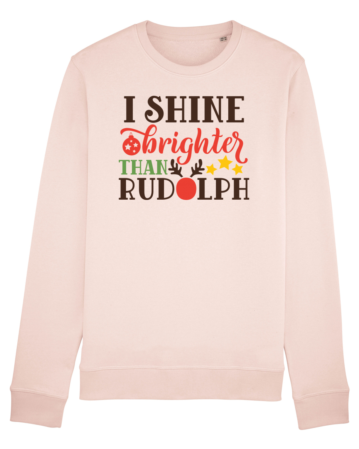Bluză mânecă lungă Unisex Rise Candy Pink