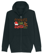 Cookies for Santa Hanorac cu fermoar Unisex Connector