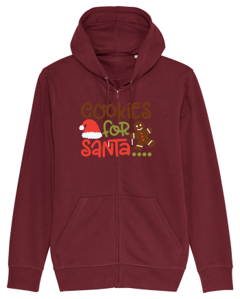 Cookies for Santa Burgundy