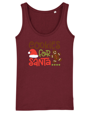 Cookies for Santa Burgundy