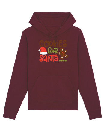 Cookies for Santa Burgundy