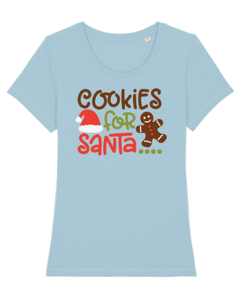 Cookies for Santa Sky Blue