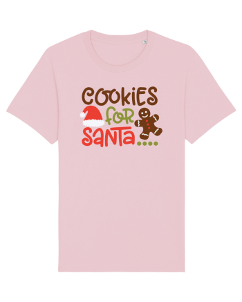 Cookies for Santa Cotton Pink