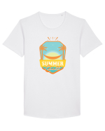 Summer Chill Tricou mânecă scurtă guler larg Bărbat Skater