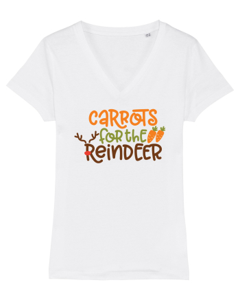 Carrots For Reindeer White