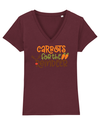 Carrots For Reindeer Burgundy
