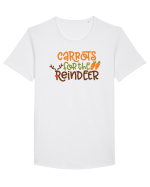 Carrots For Reindeer Tricou mânecă scurtă guler larg Bărbat Skater