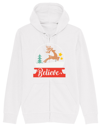 Believe Reindeer White