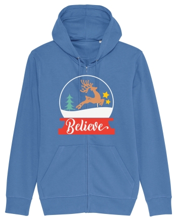 Believe Reindeer Bright Blue