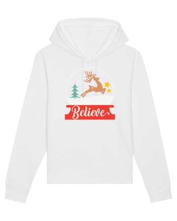 Believe Reindeer White