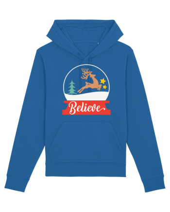 Believe Reindeer Royal Blue