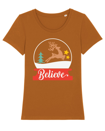Believe Reindeer Roasted Orange