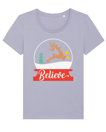 Believe Reindeer Lavender