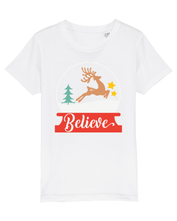 Believe Reindeer White