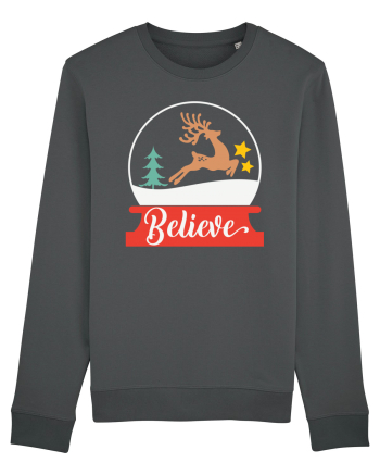 Believe Reindeer Anthracite