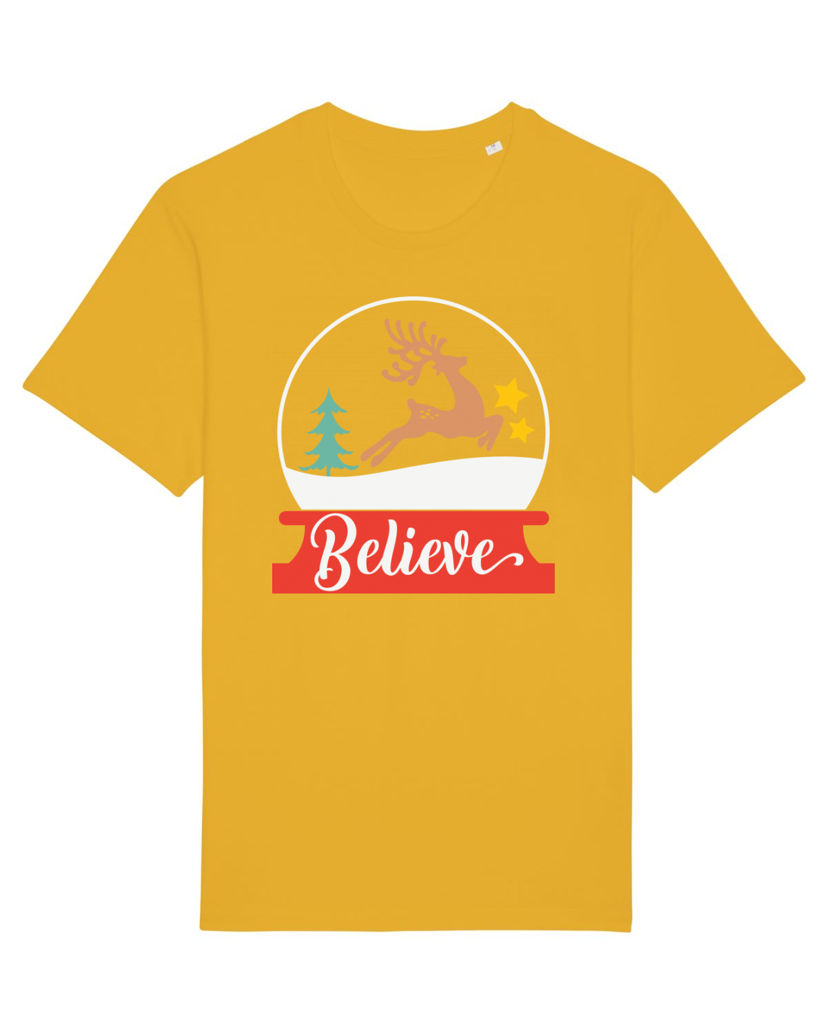 Tricou mânecă scurtă Unisex Rocker Spectra Yellow