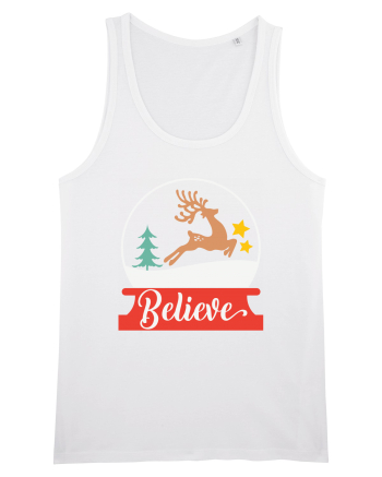 Believe Reindeer White