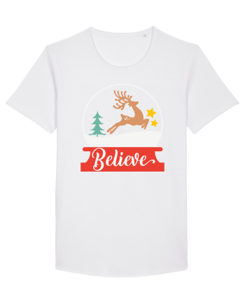 Believe Reindeer White