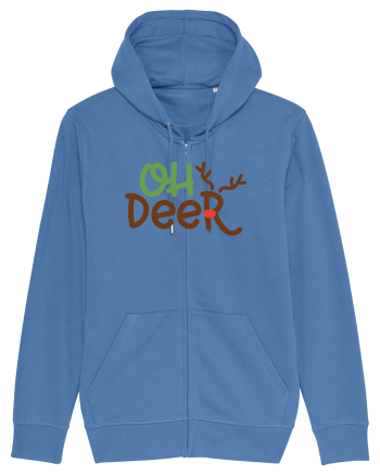 Oh Deer Xmas Bright Blue