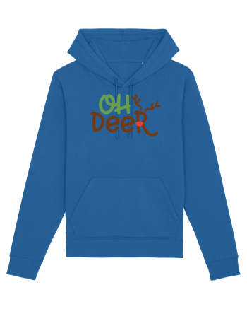 Oh Deer Xmas Royal Blue