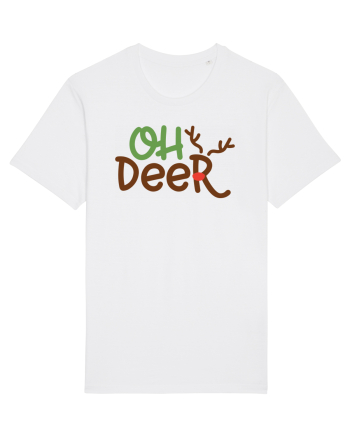 Oh Deer Xmas White