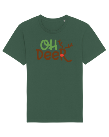 Oh Deer Xmas Bottle Green