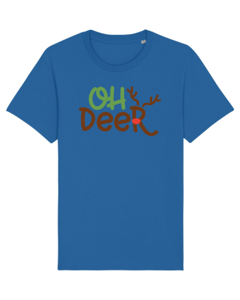 Oh Deer Xmas Royal Blue