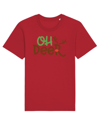 Oh Deer Xmas Red