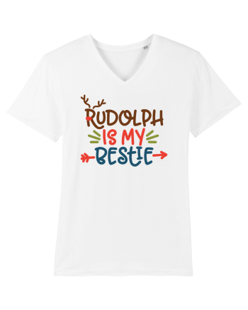Rudolph is My Bestie White