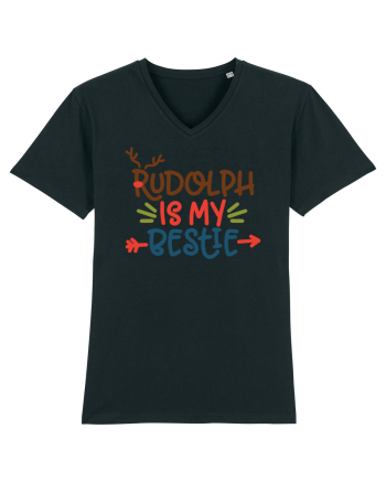 Rudolph is My Bestie Black