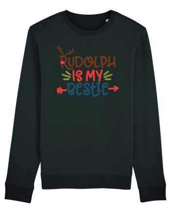 Rudolph is My Bestie Black
