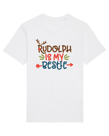 Rudolph is My Bestie White