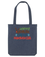Hoping Rudolph Eats the Naughty List Sacoșă textilă